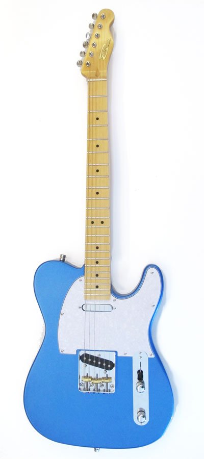 Télécaster bleu diamantée, porte le N°4804020.
